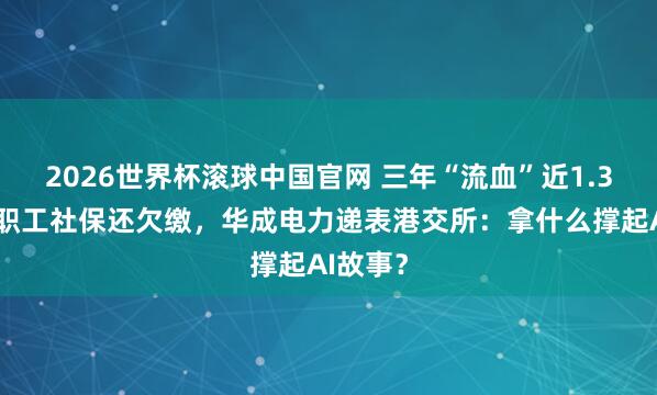 2026世界杯滚球中国官网 三年“流血”近1.3亿元、职工社保还欠缴，华成电力递表港交所：拿什么撑起AI故事？